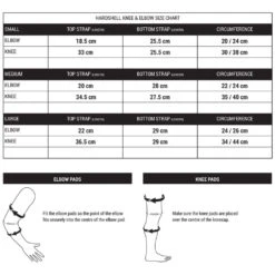 HARSH PRO PARK ELBOW PADS -Rollerz Store k005d0a3877320cb202e707d86c4aca34