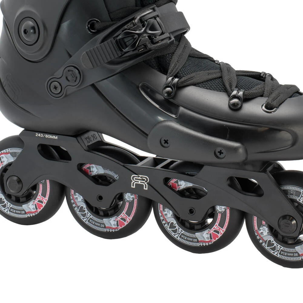 FR 3 80 UNISEX INLINE FITNESS, FREESTYLE & FREERIDE SKATES – BLACK 5 FR 3 80 UNISEX INLINE FITNESS, FREESTYLE & FREERIDE SKATES – BLACK - Image 3