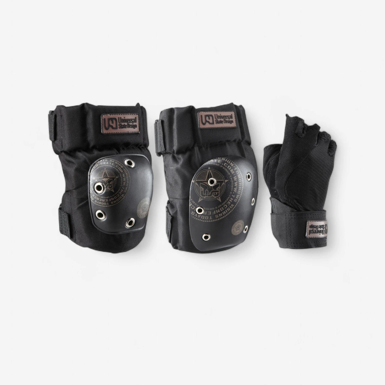 POWERSLIDE USD Adult Street Skating Protectors Set Of 3 3 POWERSLIDE USD Adult Street Skating Protectors Set Of 3