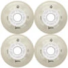 LUMINOUS LED LIGHT UP INLINE SKATE WHEELS WHITE GLOW 84 MM – SET OF 4 -Rollerz Store k01d52957fe7ac7f6150329c4559370cd