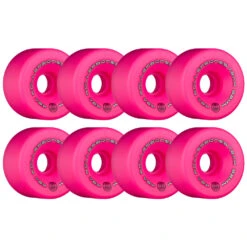 ROLLERBONES TEAM LOGO – INDOOR QUAD ROLLER SKATE WHEELS – 62MM 98A – SET OF 8 -Rollerz Store k03dab0032627ab9208fa3d5ae52811ef