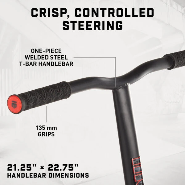 Mongoose Rise 100 Pro Freestyle Scooter Blk/Red 7 Mongoose Rise 100 Pro Freestyle Scooter Blk/Red - Image 5