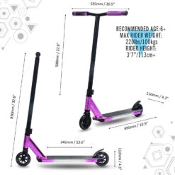 SULLIVAN Antic Stunt Scooter, Electro Pink 20 SULLIVAN Antic Stunt Scooter, Electro Pink -Rollerz Store k061ac7610705381174e616a2345e987e