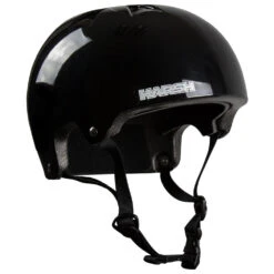 HARSH HX1 EPS LIGHTWEIGHT SKATE / SKATEBOARD / SCOOTER HELMET – MATT BLACK -Rollerz Store k08d2ac2b6f273e8d748db04d829b2186