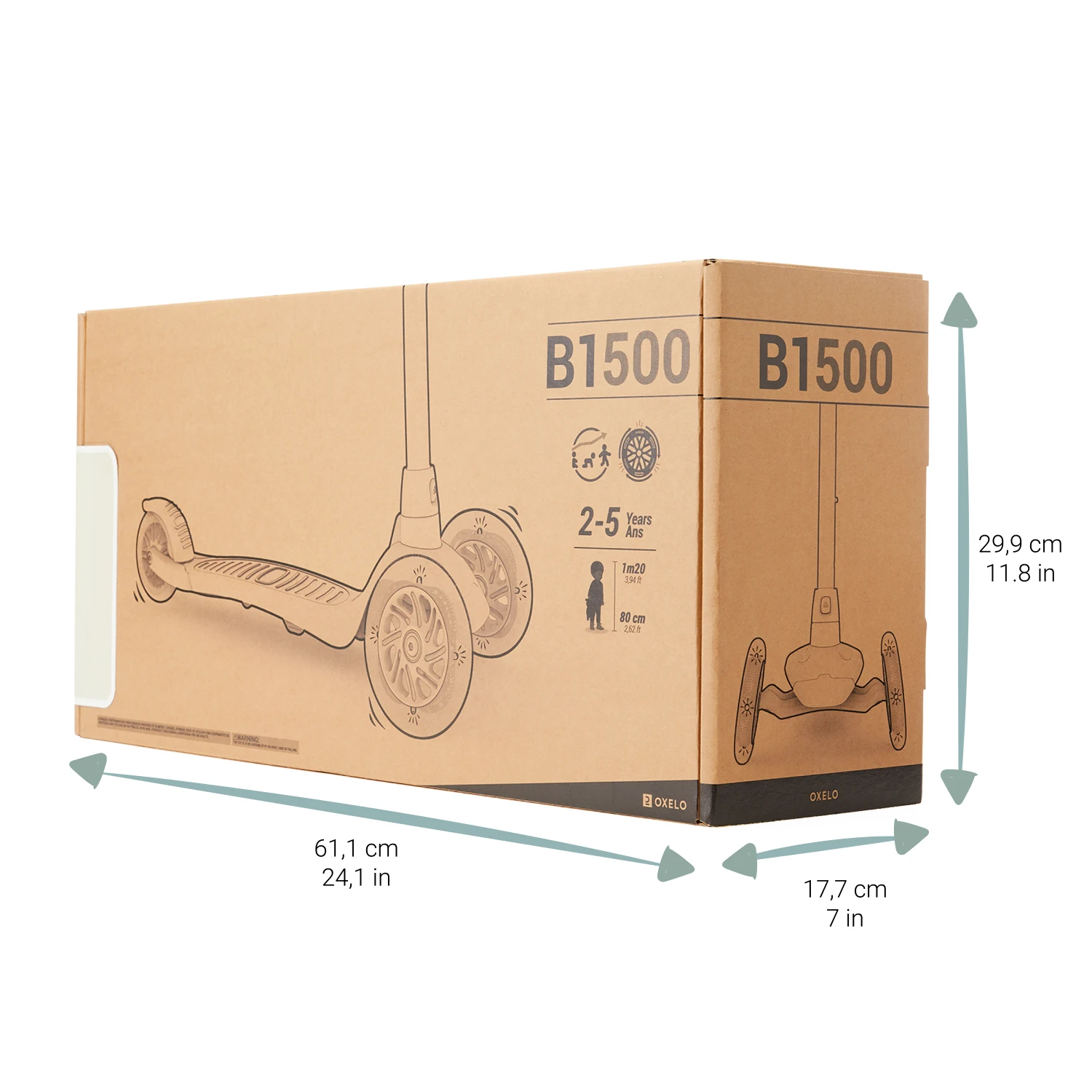 Kids' 3-Wheeled Scooter B1 500 22 Kids' 3-Wheeled Scooter B1 500 - Image 20