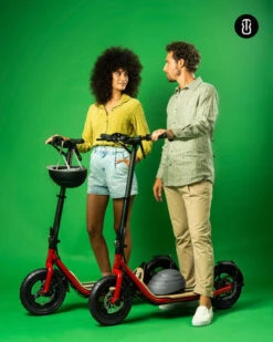 8TEV B12 Classic Electric Scooter Metallic Black -Rollerz Store k0c8d4e4fd81d653185aed8529de81d5f