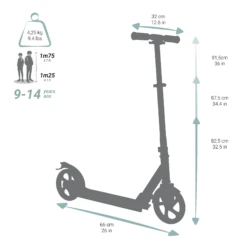 Scooter Mid 7 With Stand -Rollerz Store k1070f12c0944c1b829ee949c879b1f99