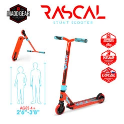 MADD GEAR KICK RASCAL IV JUNIOR PRO STUNT SCOOTER – AGE 4+ -Rollerz Store k12b2b1cbd4bbfca1bf638b67d7b48d83