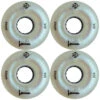 LUMINOUS LED LIGHT UP ROLLER SKATE WHEELS WHITE PEARL 58 MM 85A – SET OF 4 -Rollerz Store k14e2d24d2f43b0ffc567f87a50236617