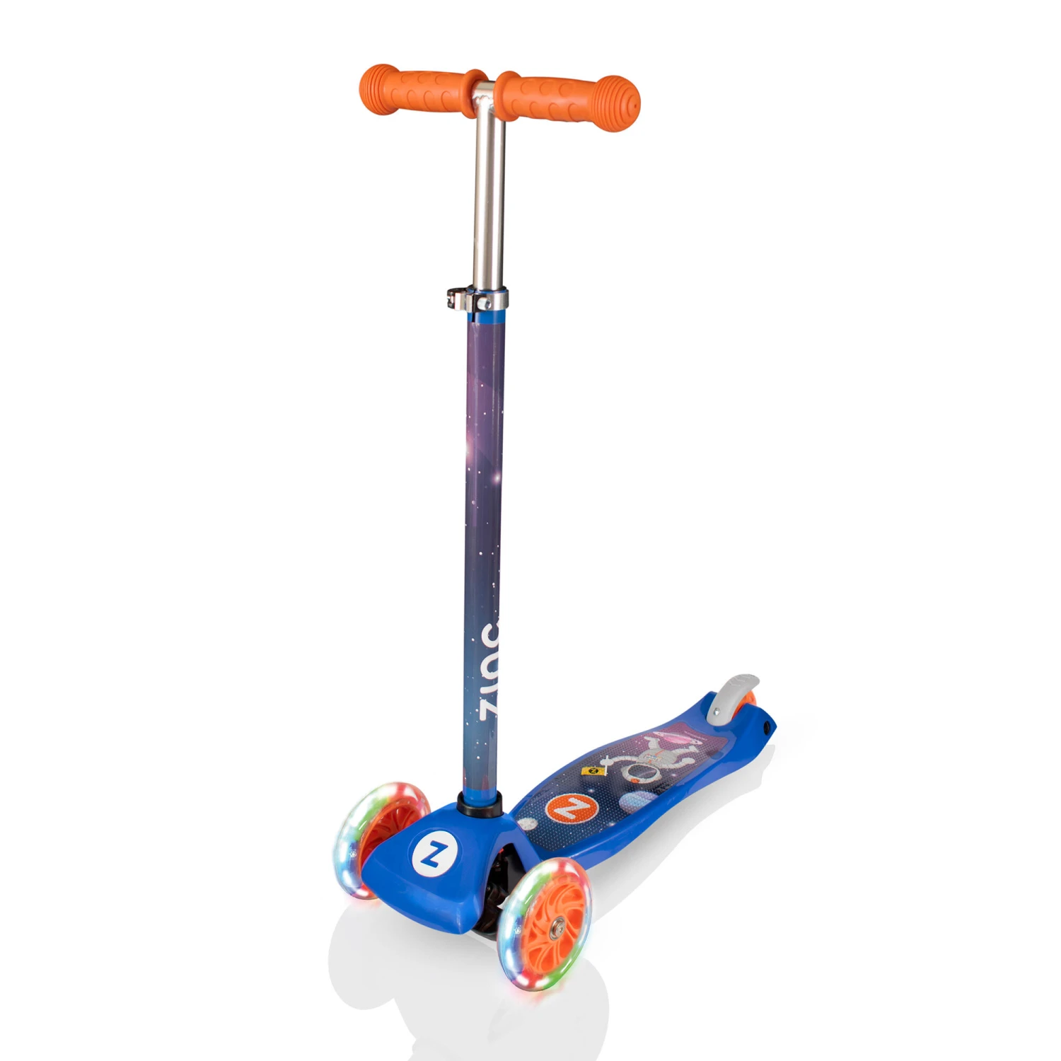 Zinc Explorer Non Folding Three Wheeled Scooter 3 Zinc Explorer Non Folding Three Wheeled Scooter