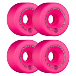 ROLLERBONES TEAM LOGO – INDOOR QUAD ROLLER SKATE WHEELS – 57MM 101A – SET OF 8 -Rollerz Store k1df84935331e568be1de351211353e0d