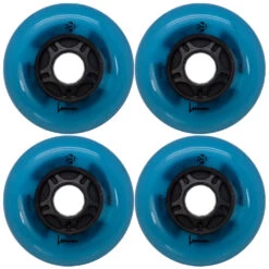 LUMINOUS LED LIGHT UP INLINE SKATE WHEELS WHITE GLOW 84 MM – SET OF 4 -Rollerz Store k22e21207bbd25b44e2d40e4884f4af7f