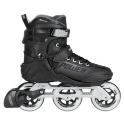 POWERSLIDE Refurbished Adult Fitness Skates Phuzion Krypton Chrome 100 -Rollerz Store k269a3a509ed0e57931df9b840eb1552c