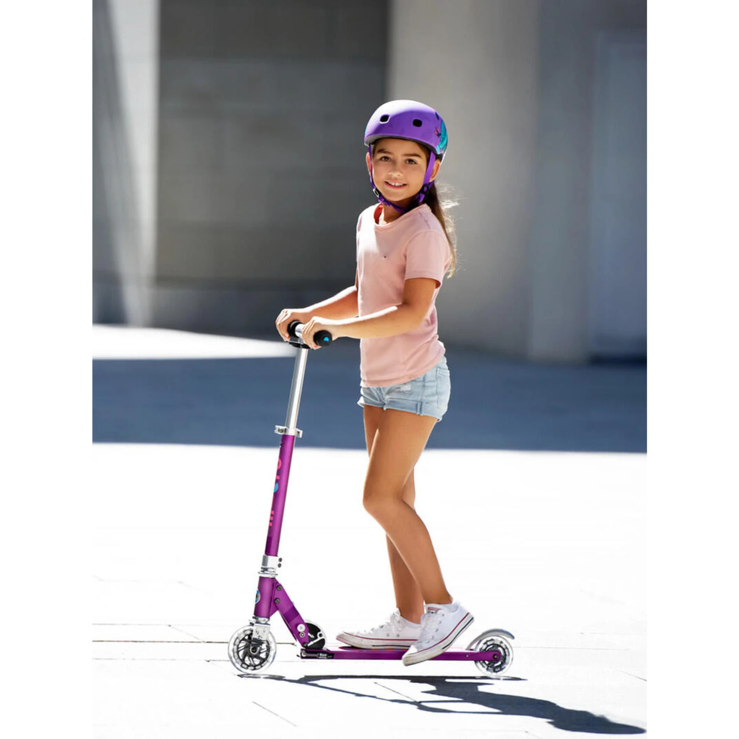 Light Up Micro Scooter - Black - Micro Sprite 14 Light Up Micro Scooter - Black - Micro Sprite - Image 12