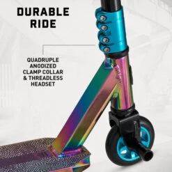 Mongoose Rise 100 Pro LTD Freestyle Scooter Oil Slick -Rollerz Store k2f471c2397c615aaefa8a8f016c0d5dd