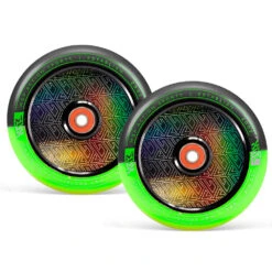 MGP MFX CORRUPT 120MM PRO STUNT SCOOTER WHEELS Inc BEARINGS PAIR – BLACK/RED -Rollerz Store k3003358bc4268123918c8aeea5d33f92