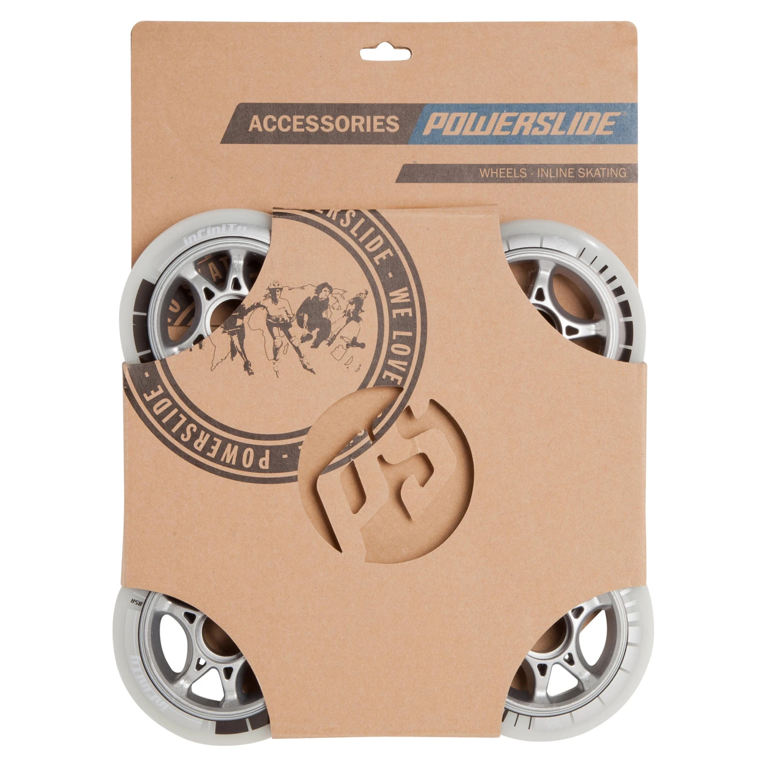 POWERSLIDE Infinity Adult Inline Skate Wheels 90 Mm 85A 4-Pack 7 POWERSLIDE Infinity Adult Inline Skate Wheels 90 Mm 85A 4-Pack - Image 5