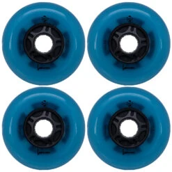 LUMINOUS LED LIGHT UP INLINE SKATE WHEELS WHITE GLOW 90 MM – SET OF 4 -Rollerz Store k35e2cf5296eb3d4bb926fdf3538035e9