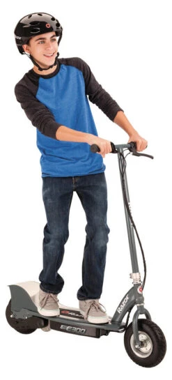 Razor E300 24 Volt Kids Scooter Matt Grey Suits Ages 13 Years + -Rollerz Store k39cc17c3e76e3f314ff862d2a9ebc735