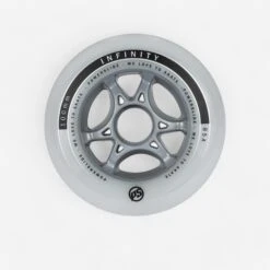 POWERSLIDE Infinity Adult Inline Skate Wheels 100 Mm 85A Tri-Pack - White