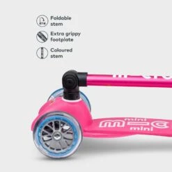 Folding Mini Micro Deluxe Foldable Scooter - Purple -Rollerz Store k3f66f5b6ed05737f586871057de41ab9