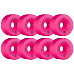 ROLLERBONES TEAM LOGO – INDOOR QUAD ROLLER SKATE WHEELS – 57MM 101A – SET OF 8 -Rollerz Store k4268df5445ad0d99b1990813d46de445