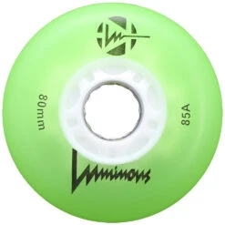 LUMINOUS LED LIGHT UP INLINE SKATE WHEELS BLACK 80 MM – SET OF 4 -Rollerz Store k476e73161999c99e3262eee2d1be8a01