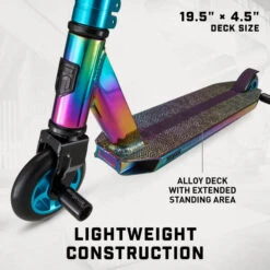 Mongoose Rise 100 Pro LTD Freestyle Scooter Oil Slick -Rollerz Store k514c45c6e0174354ecb6703c1ec0278b