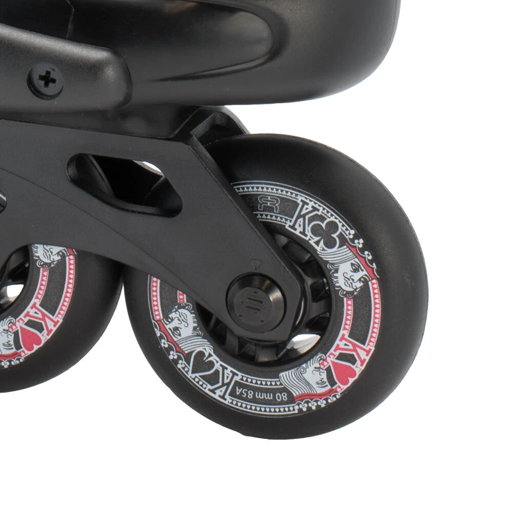 FR 3 80 UNISEX INLINE FITNESS, FREESTYLE & FREERIDE SKATES – BLACK 6 FR 3 80 UNISEX INLINE FITNESS, FREESTYLE & FREERIDE SKATES – BLACK - Image 4