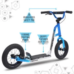 SULLIVAN 12" Wheel Freestyle Terra Firma Scooter, Electro Pink -Rollerz Store k57fa0ffa3fce7219c278f94ab3de857d