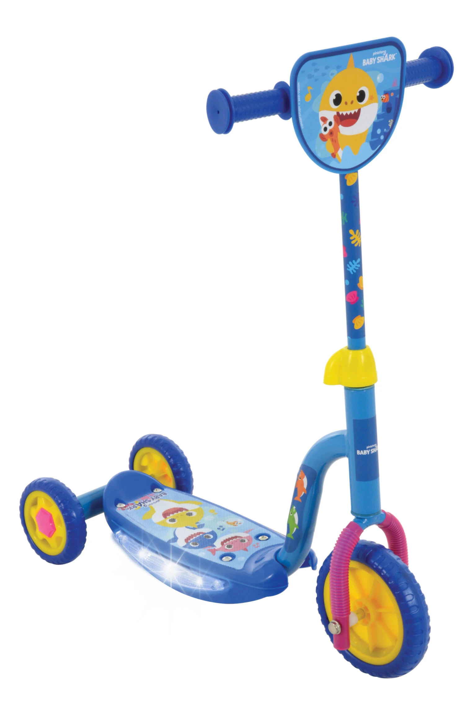 Baby Shark Music And Lights Scooter 3 Baby Shark Music And Lights Scooter