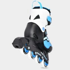 Micro Majority Inline Rollerskates: Black Blue (23 -Rollerz Store k6706afc471ab478497c2dcd212fbee06