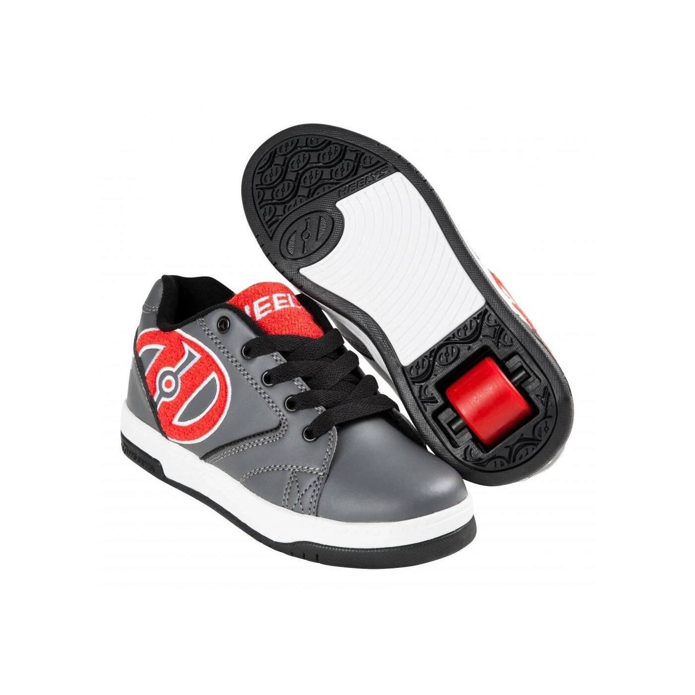 Heelys Propel Terry Black/Grey Terry Logo Heely Shoe 5 Heelys Propel Terry Black/Grey Terry Logo Heely Shoe - Image 3