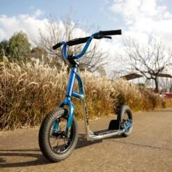 SULLIVAN 12" Wheel Freestyle Terra Firma Scooter, Electro Pink -Rollerz Store k6a934d21bde490b5157fcb4cfe867c78