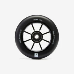 100 Mm Freestyle Wheel With Black Alu Rim & Black PU85A Rubber