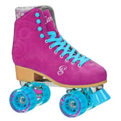 CANDI GRL CARLIN HIGHTOP FREESTYLE UNISEX QUAD ROLLER SKATES