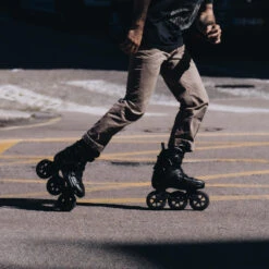 FR 1 310 INTUITION UNISEX INLINE FITNESS, FREESTYLE & FREERIDE SKATES – BLACK -Rollerz Store k81528170a390f91b0154577ad40c043a