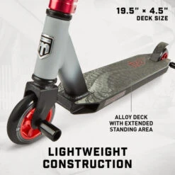 Mongoose Rise 100 Pro Freestyle Scooter Blk/Red 12 Mongoose Rise 100 Pro Freestyle Scooter Blk/Red -Rollerz Store k88226bc19fb0e7751a764ebb1de5ca23