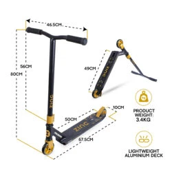 Zinc Goldrush Stunt Scooter -Rollerz Store k89a6db2c4d738a60e6e840cd617722dd