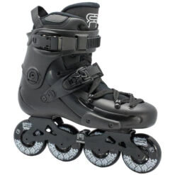 FR 1 80 UNISEX INLINE FITNESS, FREESTYLE & FREERIDE SKATES – BLACK