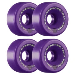 ROLLERBONES TEAM LOGO – INDOOR QUAD ROLLER SKATE WHEELS – 62MM 98A – SET OF 8 -Rollerz Store k8f424bccee0130f7a0b8d0debb8b3b17