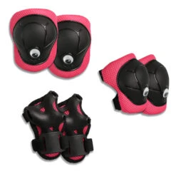 Bike Safety Gear For Kids | Black | Crazy Safety | Tested And CPSC Certified -Rollerz Store k98991616126f3c0bbbc656543407ea7f