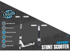 Xootz Stunt Scooter Invert White -Rollerz Store k9aa44159b00ef6dec559031637fe3cc1