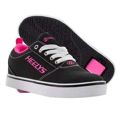Heelys Pro 20 Black/White/Pink Kids Heely Shoe 3 Heelys Pro 20 Black/White/Pink Kids Heely Shoe