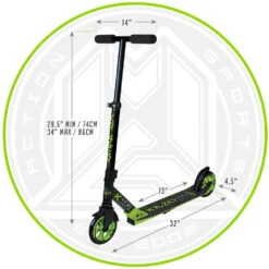 MADD GEAR CARVE KRUZER 150 BIG WHEEL COMMUTER FOLDING SCOOTER – BLACK/LIME 16 MADD GEAR CARVE KRUZER 150 BIG WHEEL COMMUTER FOLDING SCOOTER – BLACK/LIME -Rollerz Store ka54a491e4381d5c64a54f90397d97ef6