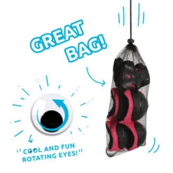 Bike Safety Gear For Kids | Black | Crazy Safety | Tested And CPSC Certified -Rollerz Store kb2bf177c1df804c311c63a794a93b0c4