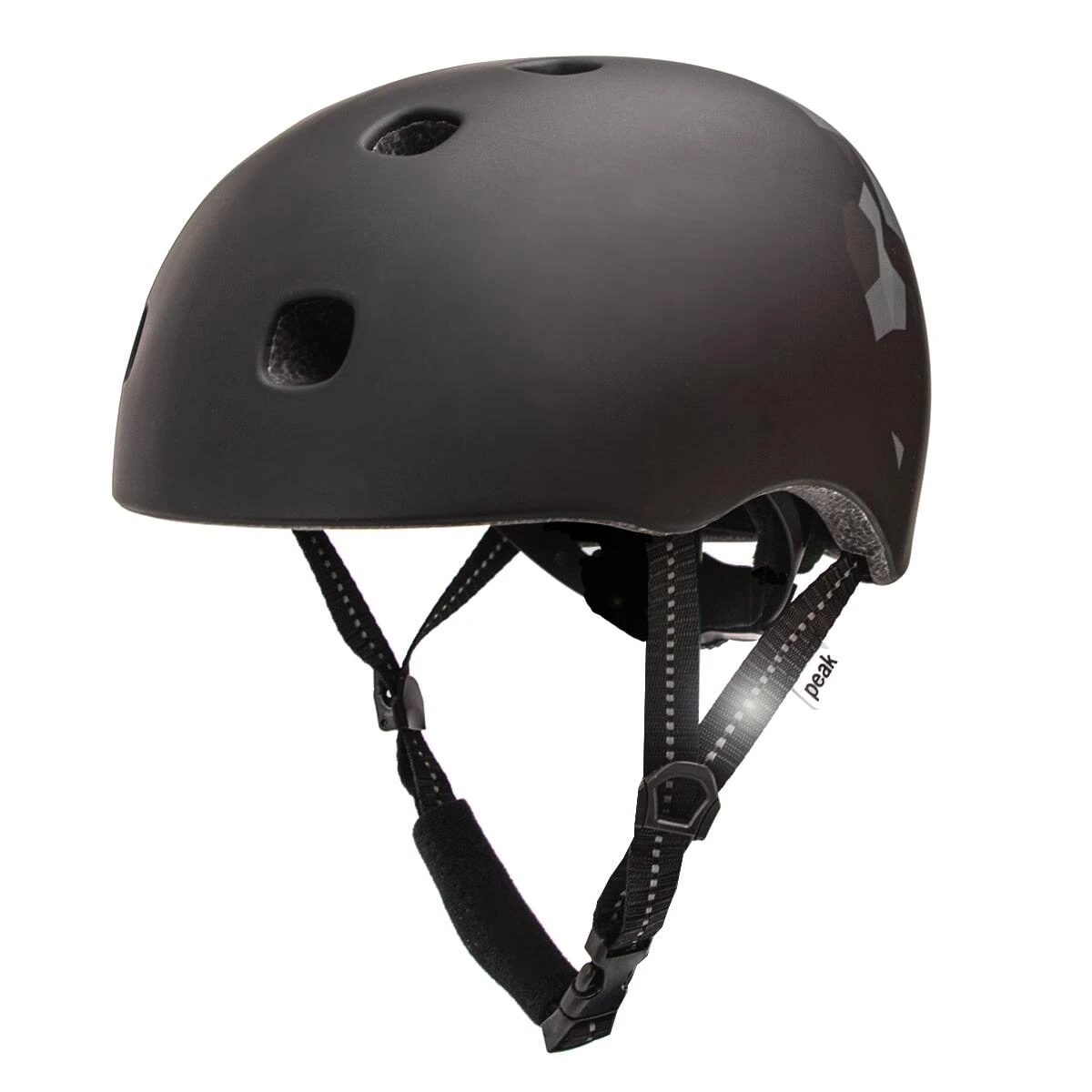 Crazy Safety Skater Bicycle Helmet For Teens And Adults| Black Squares S/M |EN1078 Certified 3 Crazy Safety Skater Bicycle Helmet For Teens And Adults| Black Squares S/M |EN1078 Certified