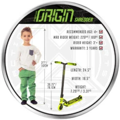 MGP VX ORIGIN SHREDDER PRO STUNT SCOOTER - 110MM FORCE WHEELS -Rollerz Store kb9e98ee09efccb037f28e7d3b61d61d6