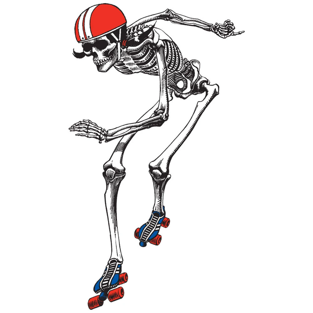 ROLLERBONES TEAM LOGO – INDOOR QUAD ROLLER SKATE WHEELS – 57MM 98A – SET OF 8 11 ROLLERBONES TEAM LOGO – INDOOR QUAD ROLLER SKATE WHEELS – 57MM 98A – SET OF 8 - Image 9