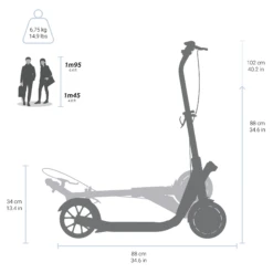 Adult Scooter Commute 900 - Grey -Rollerz Store kc39ecbfd30f37ca1b5b8c637b8a59979